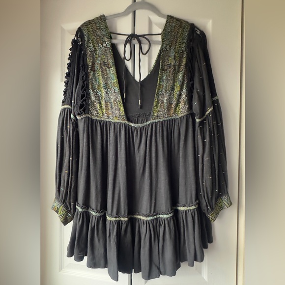 Free People Much Love Embroidered Tunic - Picture 4 of 9